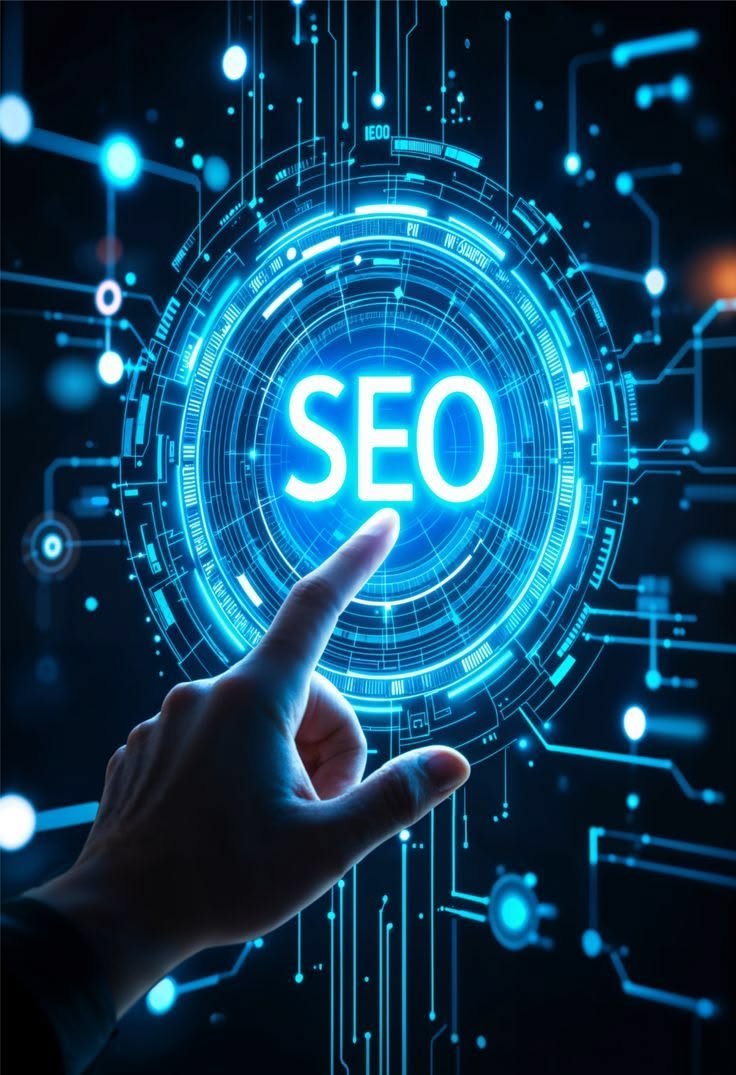 SEO and digital marketing interface